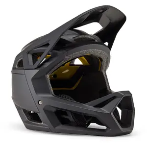 Casque fox proframe noir mate pas cher