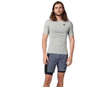 Maillot manches courtes fox flexair ascent gris pas cher