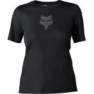 Maillot manches courtes fox ranger foxhead femme noir pas cher