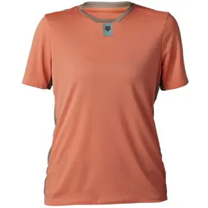 Maillot manches courtes fox defend femme rose pas cher