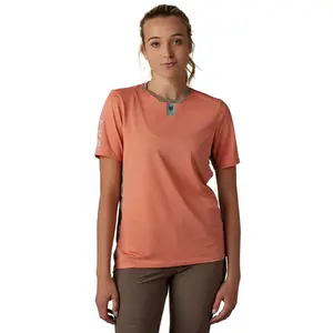 Fox Racing Maillot Femme Jersey Defend SS, Saumon, XL pas cher