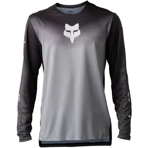 Fox Racing Flexair LS Jersey, Novah-Gris Acier, S Homme