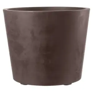 Vaso à réserve d'eau plastique Deroma Millennium brownstone ø59 x h.49 cm pas cher