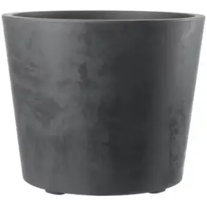 Deroma Pot de fleurs sur roulettes avec réserve d'eau 59x49cm volume 79L pas cher