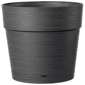Pot de fleur - DEROMA - Vaso Save R - 58L - 48cm - Gris foncé pas cher