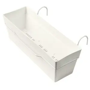 Jardinière - DEROMA - Kit Jardinière Save R - 10L - 49cm - Blanc pas cher