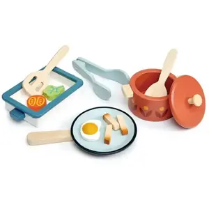 Tender Leaf Kit de casserole et poêle en bois pas cher