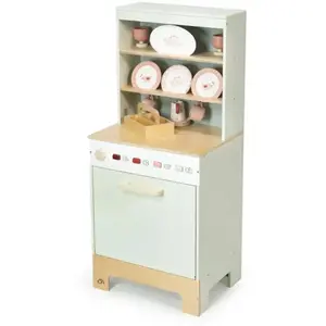 Buffet de cuisine et lave-vaisselle en bois (70 x 43 cm)