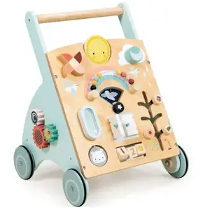 Tender Leaf Chariot d'activités en bois Sunshine pas cher