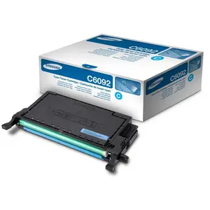 Comparateur de prix : Samsung Toner Cartucho de tóner CLT-C6092S cian Cyan TU