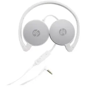 HP H2800 Casque Avec fil Arceau Appels/Musique Argent, Blanc pas cher