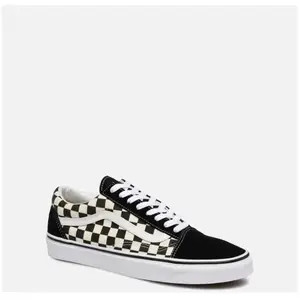 Chaussures Vans Jazz Old Skool noir blanc crème - 41 pas cher