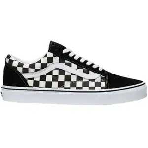 Chaussures Vans Jazz Old Skool noir blanc crème - 39 pas cher