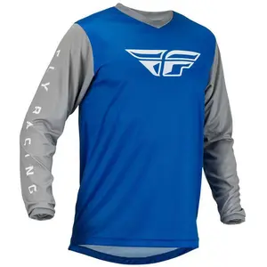 Comparateur de prix : Fly Racing F-16 S23, maillot , couleur: Bleu/Gris , taille: S
