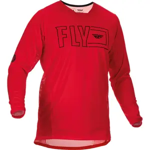 Comparateur de prix : Fly Racing Kinetic Fuel Maillot de motocross, rouge, taille M pour Hommes