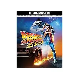 Back To The Future Trilogy : 40th Anniversary Edition Blu-ray 4K Ultra HD