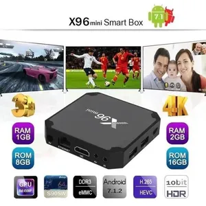 ONEVER X96 mini TV Box 4K Lecteur Multimédia Android 7.1.2 HD 2G + 16G... pas cher