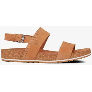 Comparateur de prix : Timberland Femme Malibu Waves 2 Band Sandales, Marron Rust Nubuck, 39 EU