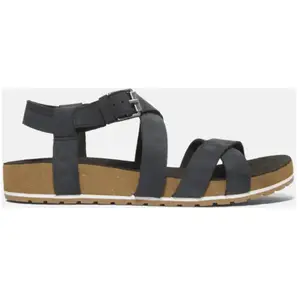 Comparateur de prix : Timberland Malibu Waves Ankle, Sandales Femme, Noir Black Nubuck, 37 EU