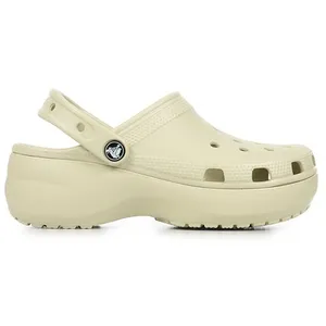 Comparateur de prix : Crocs - Women's Classic Platform Clog - Sandales taille 42-43, beige
