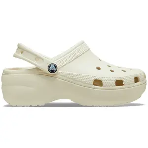 Comparateur de prix : Classic Platform, Crocs, Claquettes & Sandales, en beige, taille: 37/38