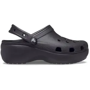 Crocs - Women's Classic Platform Clog - Sandales taille 42-43, noir pas cher