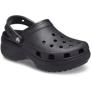 Comparateur de prix : Crocs - Women's Classic Platform Clog - Sandales taille 38-39, noir