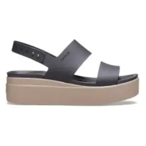 Crocs Brooklyn Low Wedge W par Crocs Noir 42 - 43 Femme pas cher