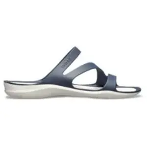 Comparateur de prix : Crocs Swiftwater Women, Sandales Bout Ouvert Femme, Bleu (Navy/White 462), 42/43 EU
