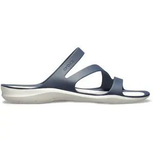 Comparateur de prix : Crocs Swiftwater Women, Sandales Bout Ouvert Femme, Bleu (Navy/White 462), 34/35 EU