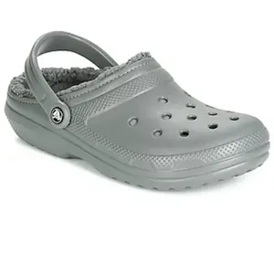 Crocs Classic Lined Clog, Sabots Mixte, Fumée gris ardoise , 36/37 EU pas cher