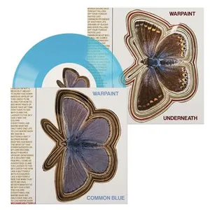 Rough Trade Common Blue / Underneath Vinyle Bleu Transparent pas cher