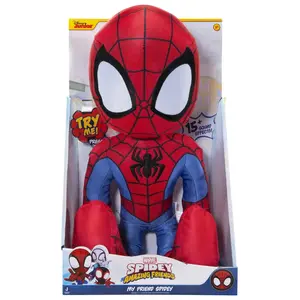 Jazwares Peluche Parlante spiderman 40 cm pas cher