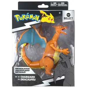 Figurine Pokémon 25e anniversaire Select Dracaufeu 15 cm - BOTI - Blanc - Intérieur