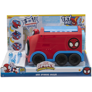 Petite figurine Spidey And His Amazing Friends SNF Web Spinning Hauler