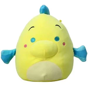 Jazwares Squishmallows - Peluche La petite Sirène Polochon 18 cm pas cher