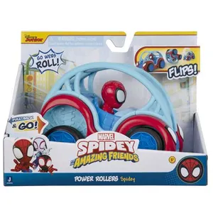 Véhicule Spidey And His Amazing Friends Power Rollers pas cher