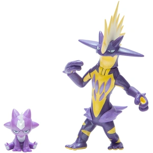 JAZWARES Pokémon - Pack 2 figurines Select Evolution Toxizap, Salarsen pas cher