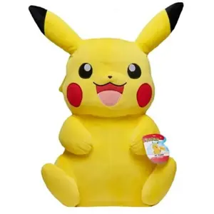 Mascotte en peluche Pokemon Pikachu PKW0076 60cm pas cher