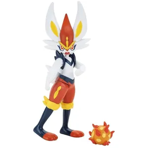 Jazwares Pokémon - Figurine Battle Feature Pyrobut 10 Cm pas cher