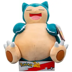 Jazwares Peluche Ronflex Pokémon 30 Cm pas cher