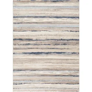 Surya - Tapis Scandinave Moderne Blanc/Gris/Bleu 200x275 cm pas cher