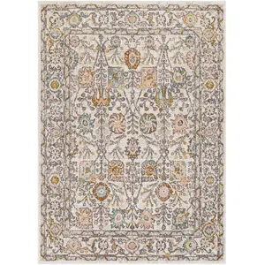Tapis Vintage Oriental Rose/Blanc 160x213 cm - Surya pas cher