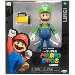 Comparateur de prix : Jakks Pacific Super Mario Bros. Le Film - Figurine Luigi 13 Cm