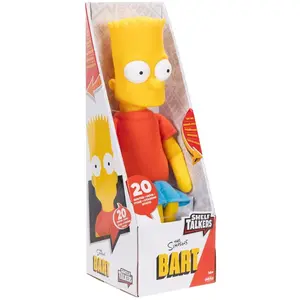 Jakks Pacific Nounours Bart Shelf Simpsons 33 Cm pas cher