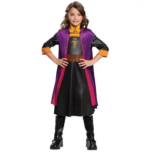 Comparateur de prix : DISGUISE Anna 140039M-EU-6 Déguisement de voyage classique pour fille, multicolore