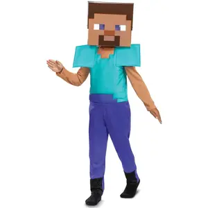 Comparateur de prix : Disguise - Minecraft Costume - Steve (128 cm)