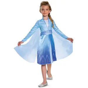 Comparateur de prix : Disney La Reine De Neiges - Deguisement Elsa Classique Taille 7-8 Ans Pour Enfant