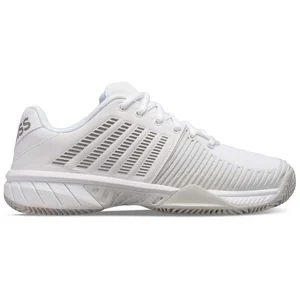 K-Swiss Femme Express Light 2 Chaussures de Sport, Blanc Gris 907, 41.5 EU pas cher