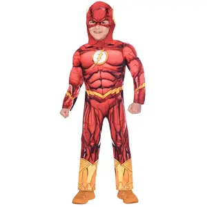 Comparateur de prix : Costume Amscan Flash Rouge 3/4 ans 9906199